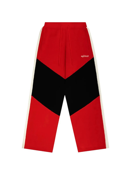  Sp5der Drawstring Track Pants - Red 