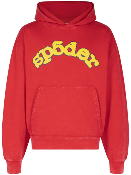  Sp5der Og Logo Hoodie - Red 