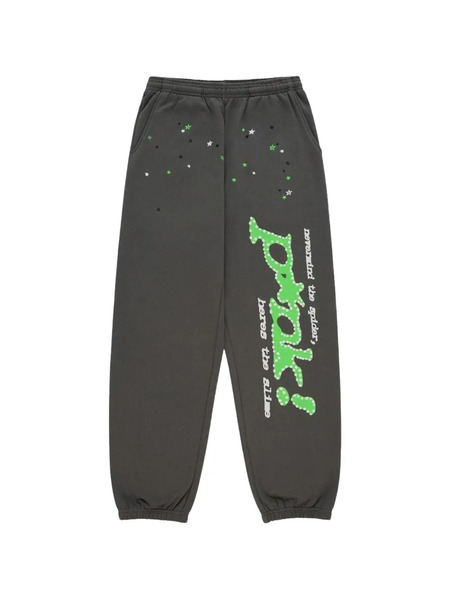  Sp5der Punk V2 Track Pants - Grey 