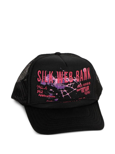  Sp5der Silk Web Bank Trucker Cap - Black 