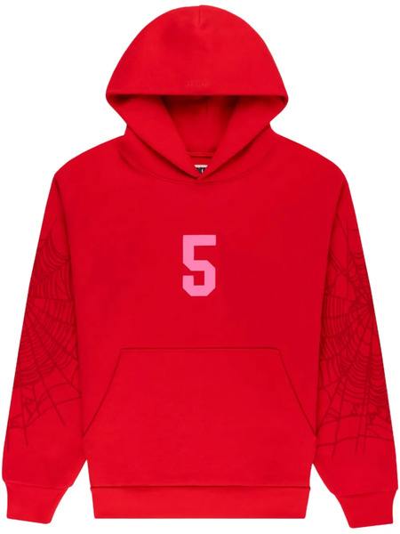  Sp5der Stadium Hoodie - Red 