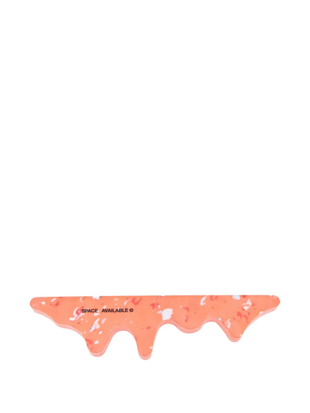  Space Available Wave-pattern Incense Burner (5cm X 23cm) - Orange 