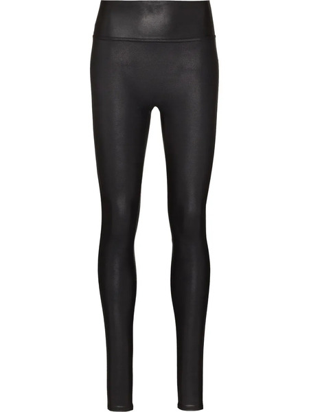  Spanx Faux-leather Leggings - Black 