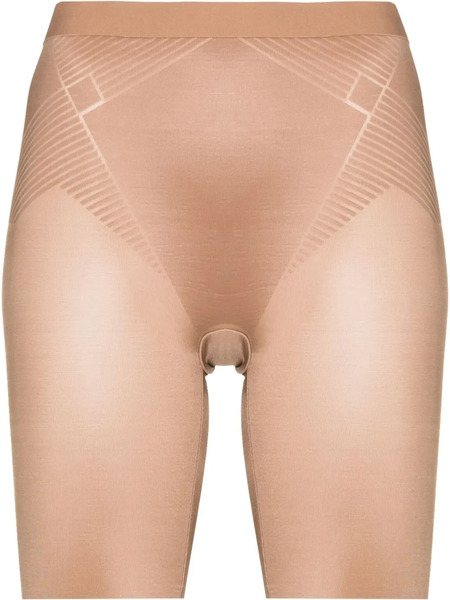  Spanx Thinstincts 2.0 Mid-thigh Shorts - Neutrals 