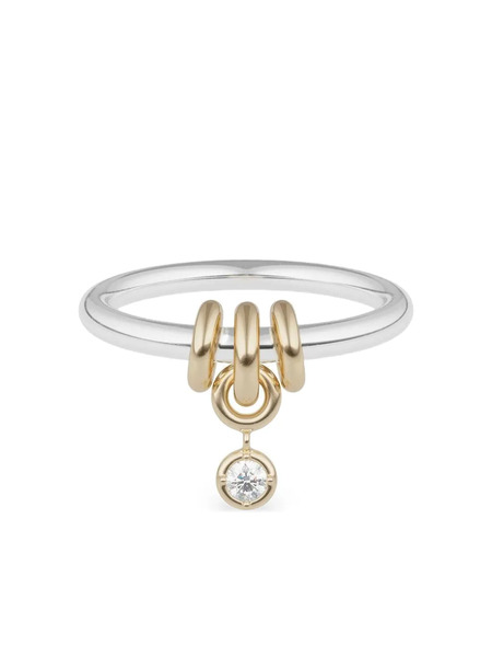  Spinelli Kilcollin Pia Diamond Ring - Silver 