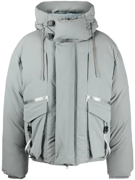  Spoonyard Hooded Padded Jacket - Grey 