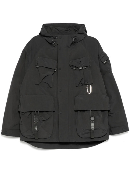  Spoonyard Multi Pockets Hooded Jacket - Grey 