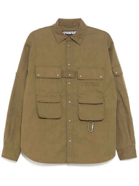  Spoonyard Multi-pockets Shirt - Brown 