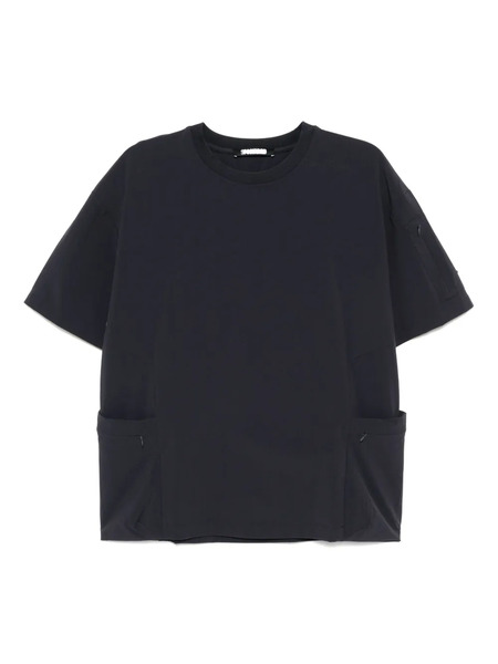  Spoonyard Packable Side Zip Pockets T-shirt - Blue 
