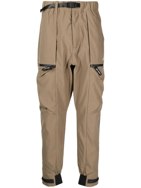  Spoonyard Primeflex Drop-crotch Tech Joggers - Brown 