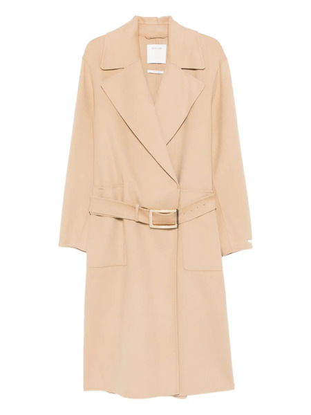  Sportmax Belted Coat - Neutrals 