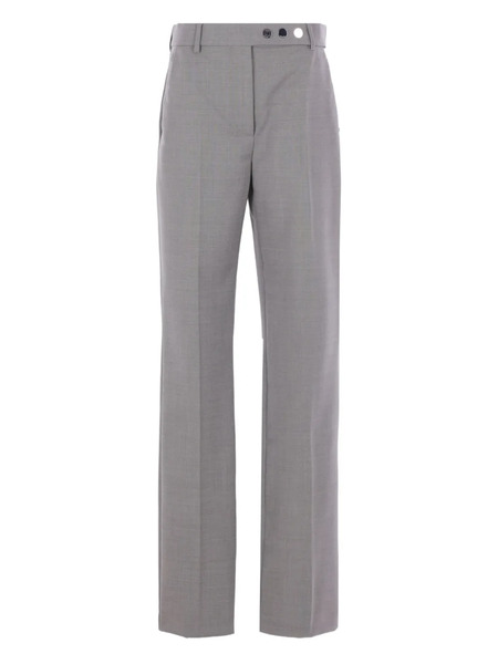  Sportmax Button-detail Trousers - Grey 