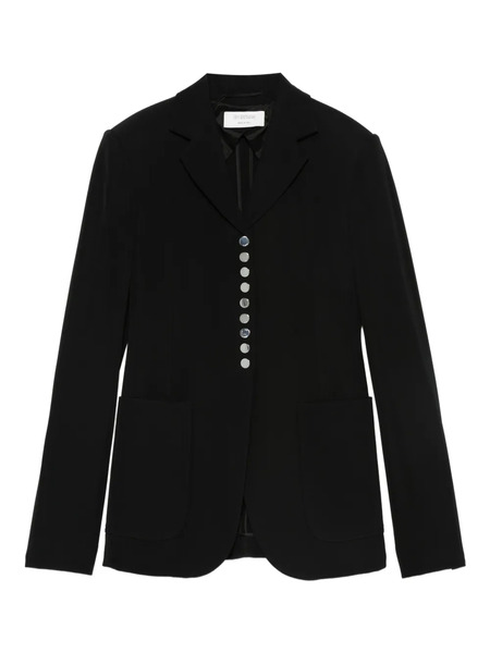  Sportmax Button-fastening Jacket - Black 