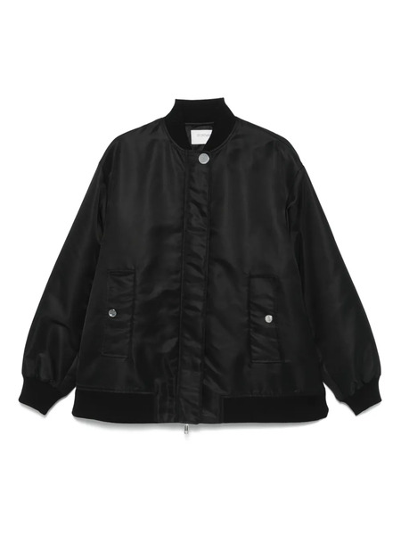  Sportmax Button-up Bomber Jacket - Black 