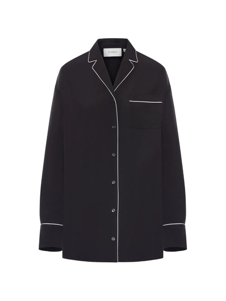  Sportmax Button-up Overshirt - Black 