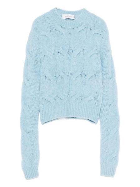  Sportmax Cable-knit Sweater - Blue 