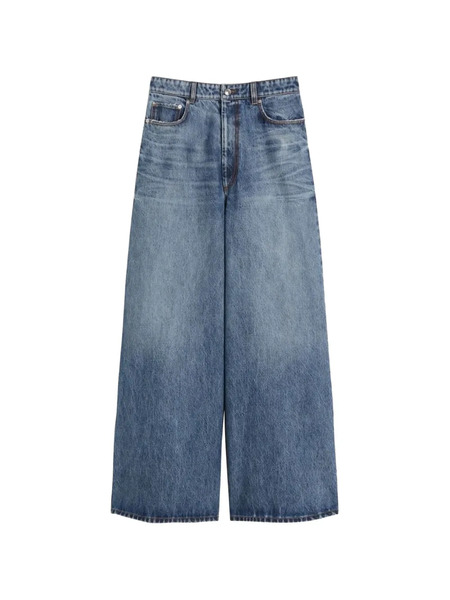  Sportmax Dangri Five-pocket Oversized Jeans - Blue 