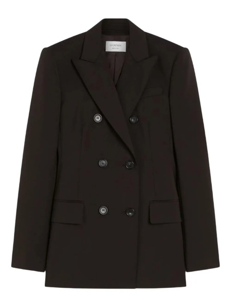  Sportmax Double-breasted Sartorial Blazer - Brown 