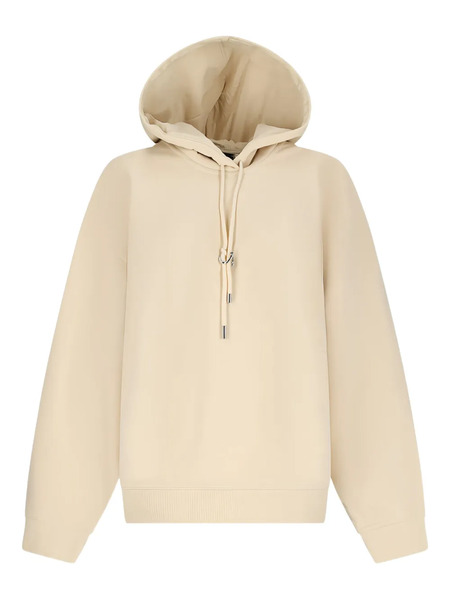  Sportmax Drawstring-detail Hoodie - Neutrals 