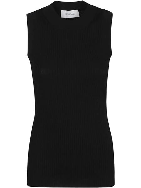  Sportmax Jersey Top - Black 