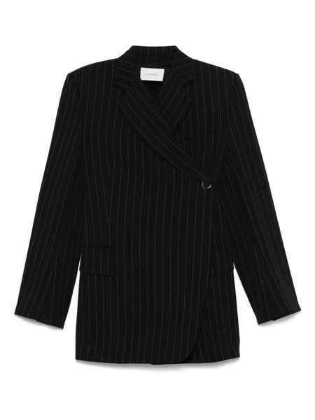  Sportmax Pinstriped Blazer - Black 