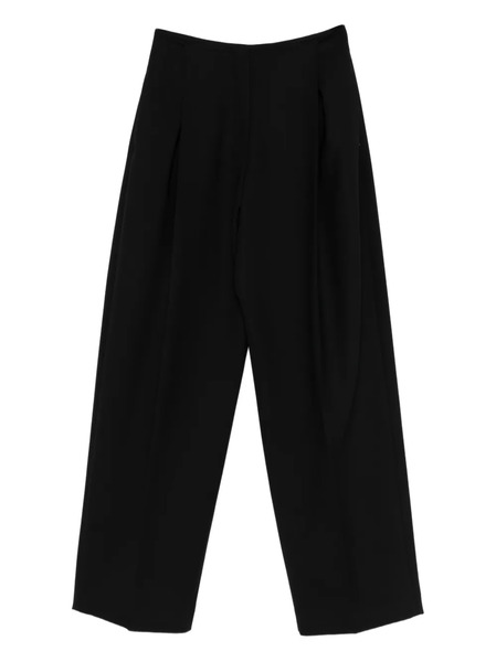  Sportmax Pleated-front Trousers - Black 