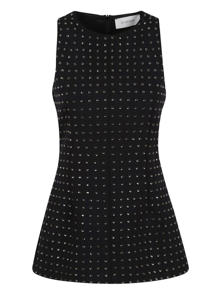  Sportmax Stud-embellished Tank Top - Black 