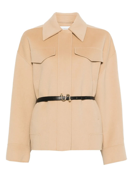  Sportmax Virgin Wool Jacket - Brown 