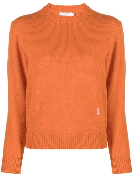  Sporty & Rich Crew-neck Jumper - Orange 