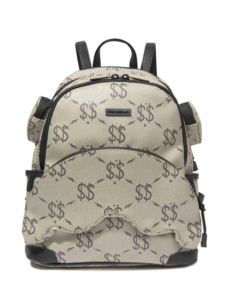  Sprayground Kid Double Money Dlx Backpack - Grey 