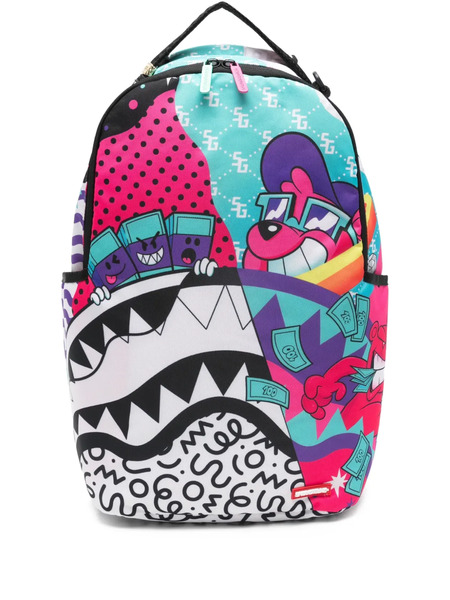  Sprayground Kid Graphic-print Backpack - Blue 