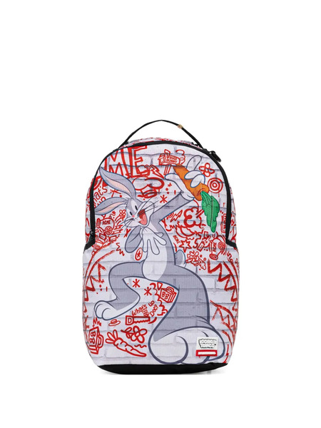 Sprayground Looney Tunes Graffiti-print Backpack - White 