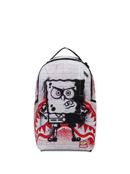  Sprayground Spongebob-print Backpack - White 