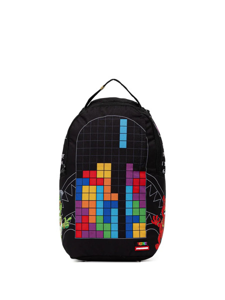  Sprayground Tetris-print Backpack - Black 