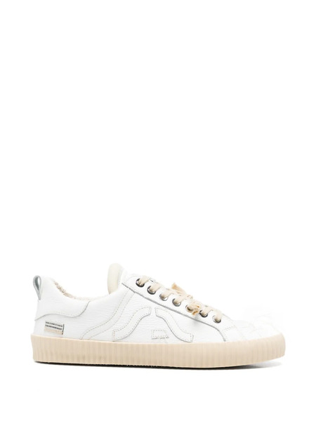  Springa Wavy Logo-appliqué Sneakers - White 
