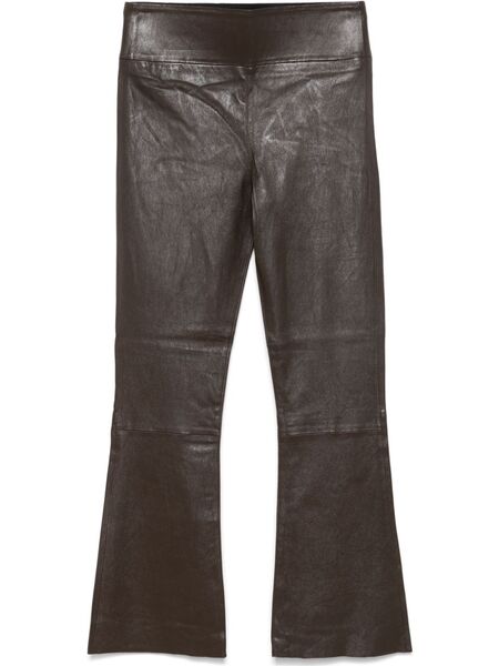  Sprwmn Leather Trousers - Brown 