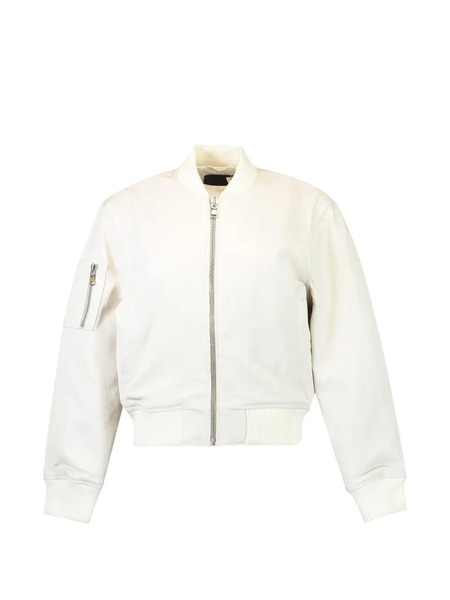  Sprwmn Zip-up Bomber Jacket - Neutrals 