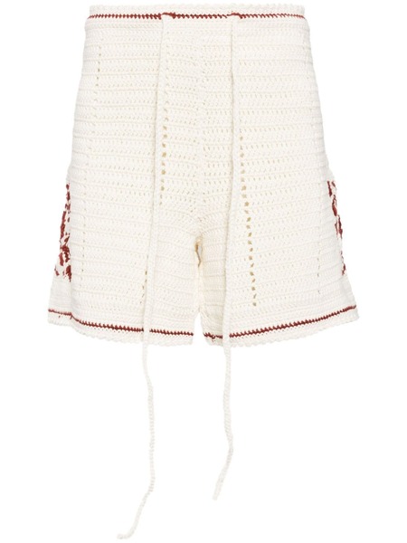  S.s.daley Abel Crochet Shirts - Neutrals 