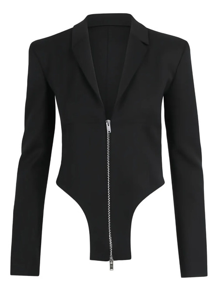  Ssheena By Zip-closure Jacket - Black 