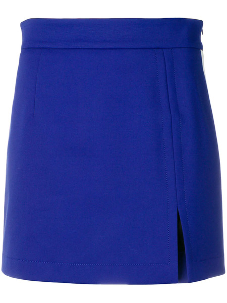  Ssheena Slit Mini Skirt - Blue 