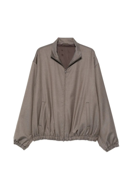  Ssstein Zip-up Wool Jacket - Grey 