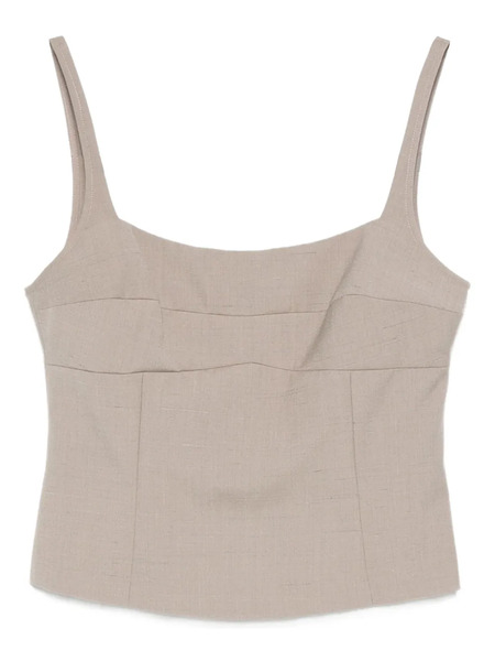  St. Agni Sleeveless Top - Grey 