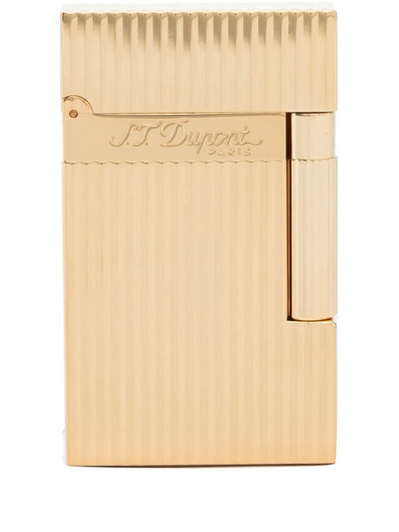  S.t. Dupont Engraved-logo Lighter - Gold 