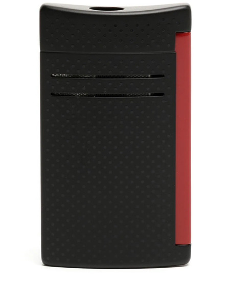 S.t. Dupont Engraved-logo Polka Dot Lighter - Black 