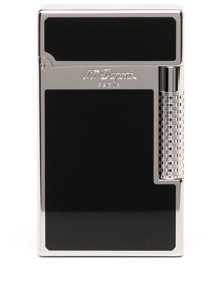  S.t. Dupont Ligne 2 Engraved-logo Lighter - Black 