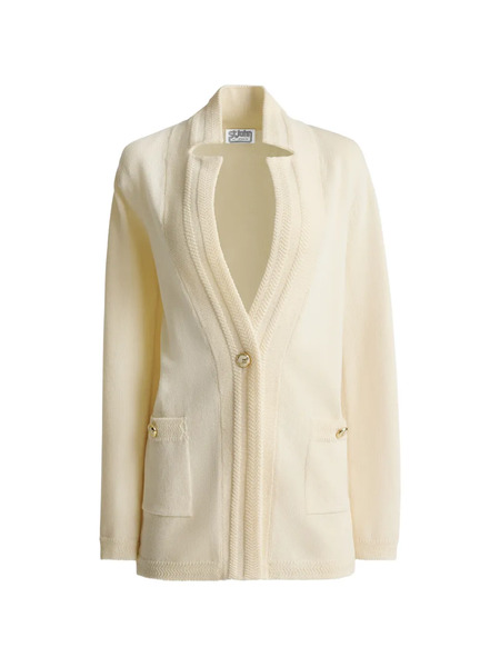  St. John Legacy Crepe Knit Jacket - Neutrals 