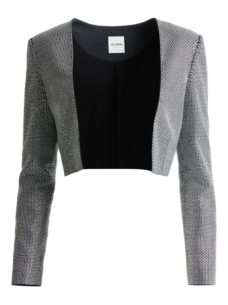  St. John Open Jacket - Grey 