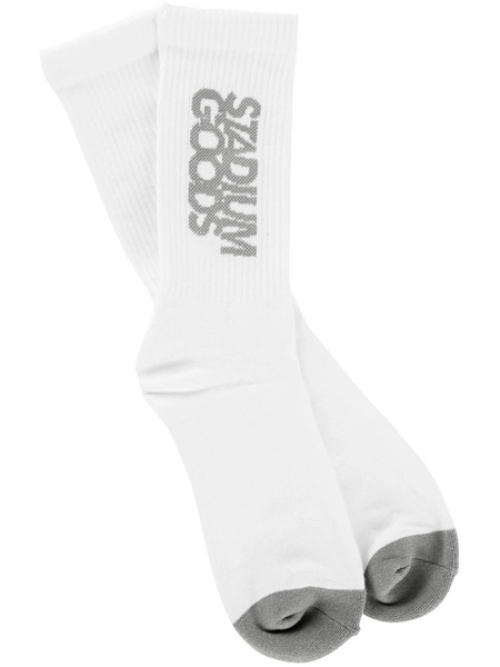  Stadium Goods® Basic grey/white Crew Socks 