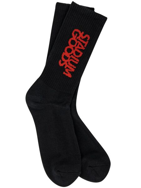  Stadium Goods® Logo bred Crew Socks - Black 