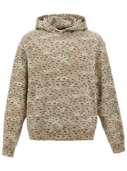  Stampd Camo Leopard-print Hoodie - Neutrals 